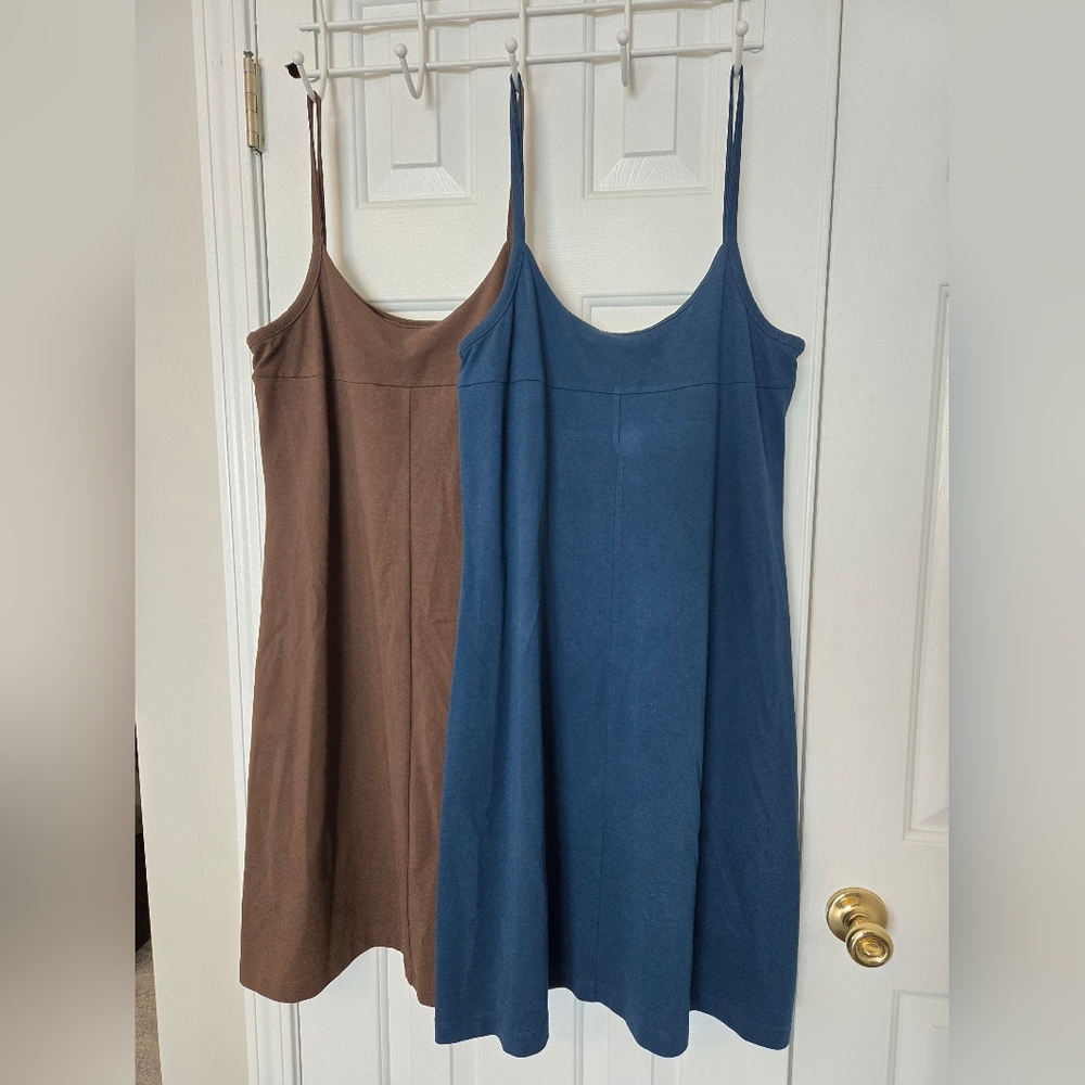 Patagonia Bundle Spaghetti Strap Organic Cotton Womens Dresses Size L - Picture 2 of 6
